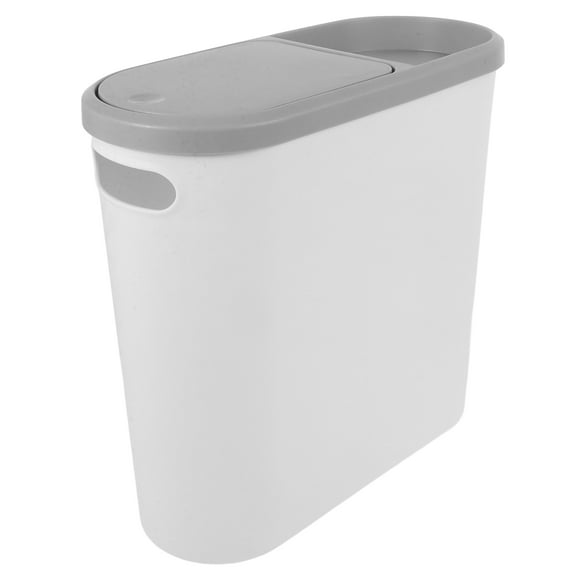 FRCOLOR Trash Bins for Kitchen Simple Press Pop-up Lid Can