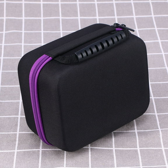 FRCOLOR Travel Essential Oil Storage Bag Perfume Bottle Case Shockproof
