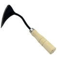 thumbnail image 1 of FRCOLOR Triangle Hoe Portable Weeding Very Sharp Edge Bending Triangle Hoe,11.81"X5.12"X0.79", 1 of 10