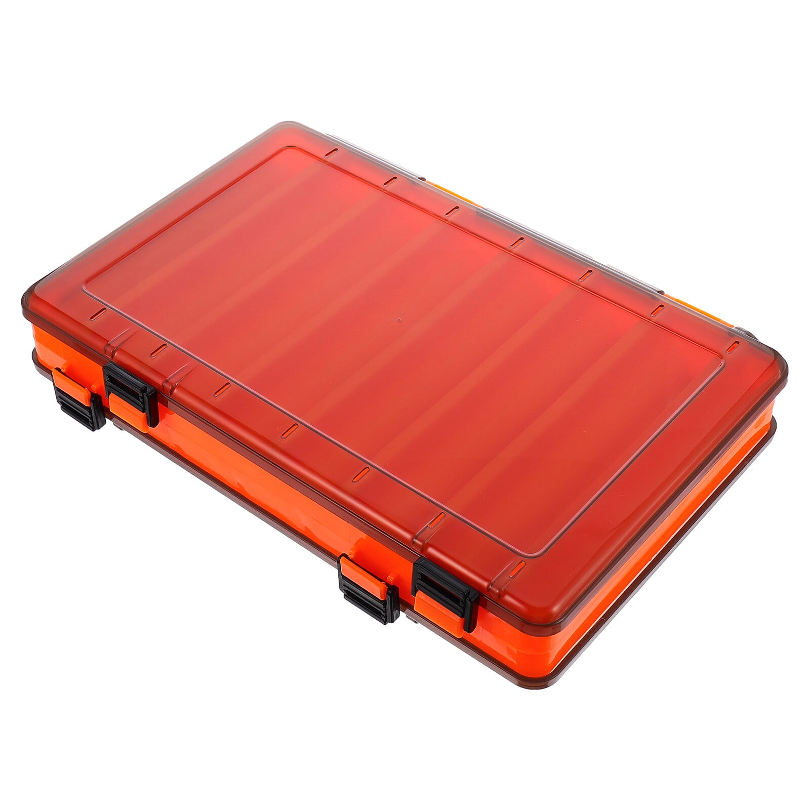 FRCOLOR Trout Organizer Fishing Lure Box Bait Storage Container Portable