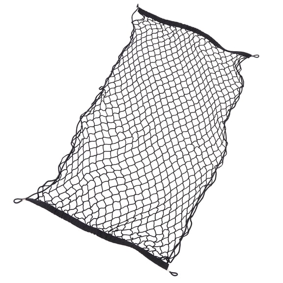 FRCOLOR  Trunk Mesh Storage Net Cargo Nets Network Grid Cover Powered Black