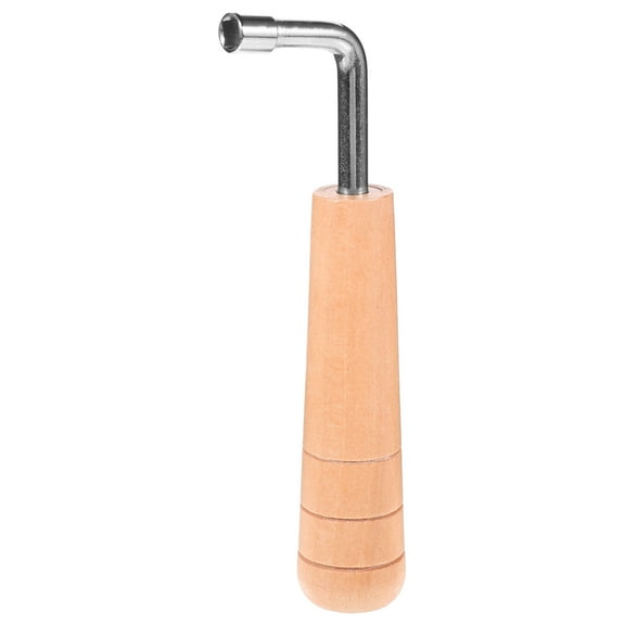 FRCOLOR Tuning Wrench Wood Harp Tuning Tool L Shape Lyre Harp Adjustment Wrench Tuning Hammer For Autoharp Small Stringed Instruments