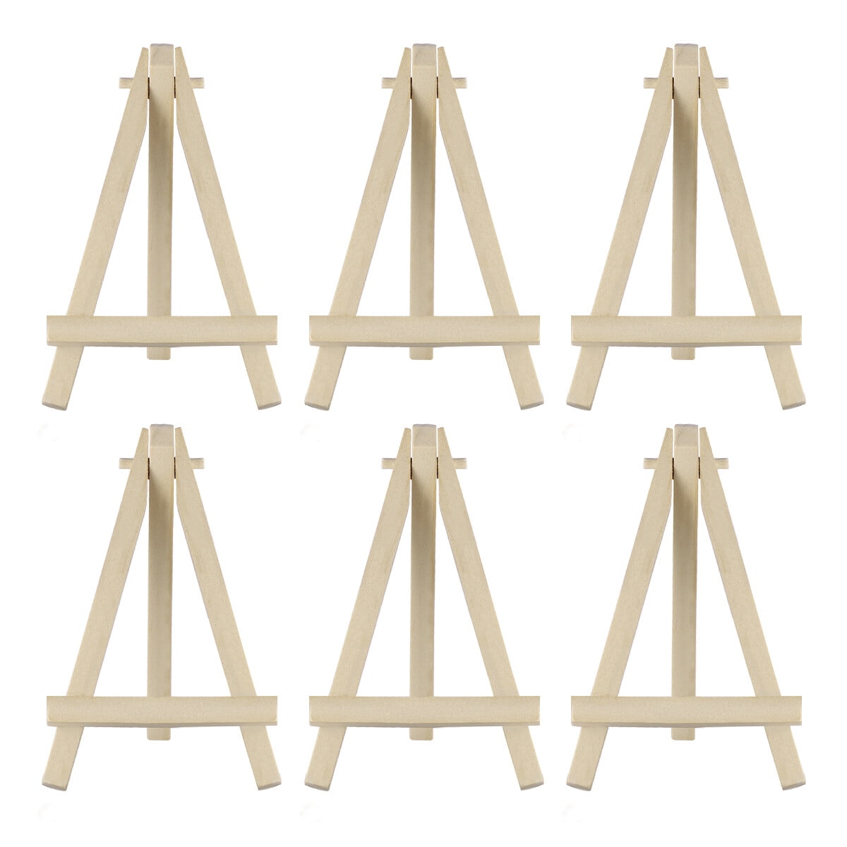 FRCOLOR ULTNICE 10pcs Mini Wooden Display Easels Wood Easel Stand for Phone Photo Frame Painting