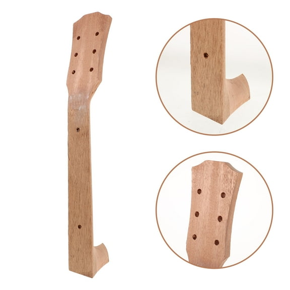 FRCOLOR Unfinished Guitar Neck Diy Guitar Neck Replacement Parts For Acoustic Guitar Electric Guitar Neck For Electronic Guitar Lovers