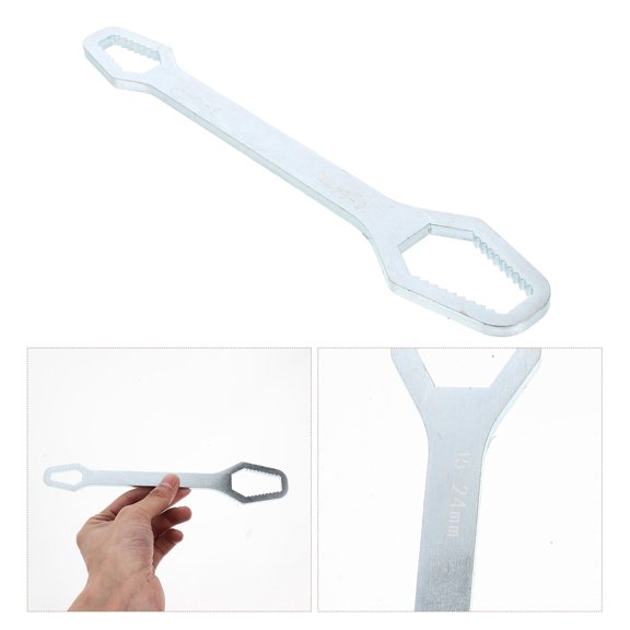 FRCOLOR  Universal Adjustable Double Ended Wrench Wrenches Multi-purpose Spanner