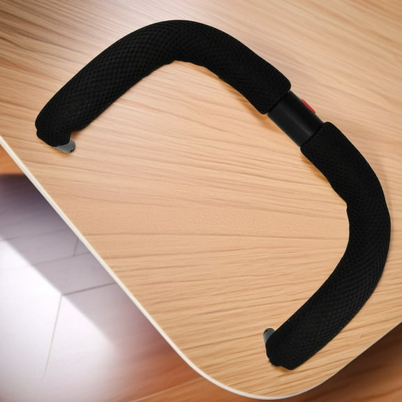 FRCOLOR Universal Baby Stroller Handlebar Crossbar - Sponge Padded Armrest Guardrail Bumper Bar for Additional Comfort and Security