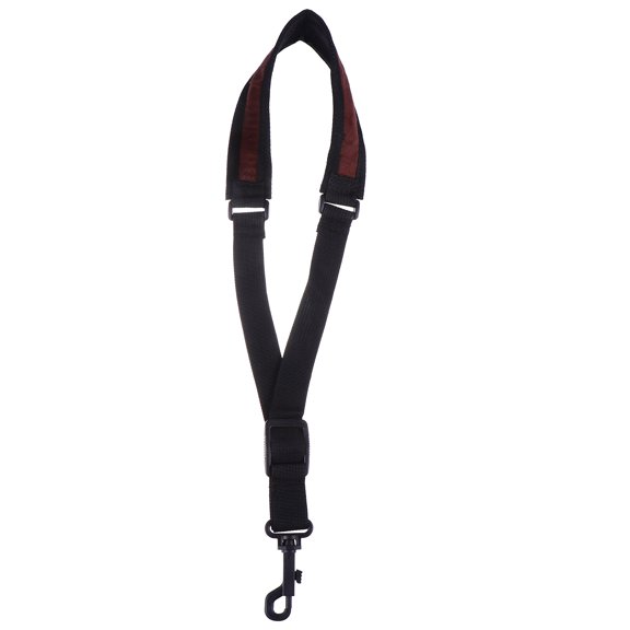 FRCOLOR Saxophone Neck Strap 2pcs Alto Tenor Sax Shoulder Belt Soft Cloth with Hook Sax Harness for Students