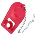 thumbnail image 1 of WASHWEPE Toilet Tank Flapper Red Rubber 1Pc Efficient Water Usage For Toilet Tank, 1 of 8