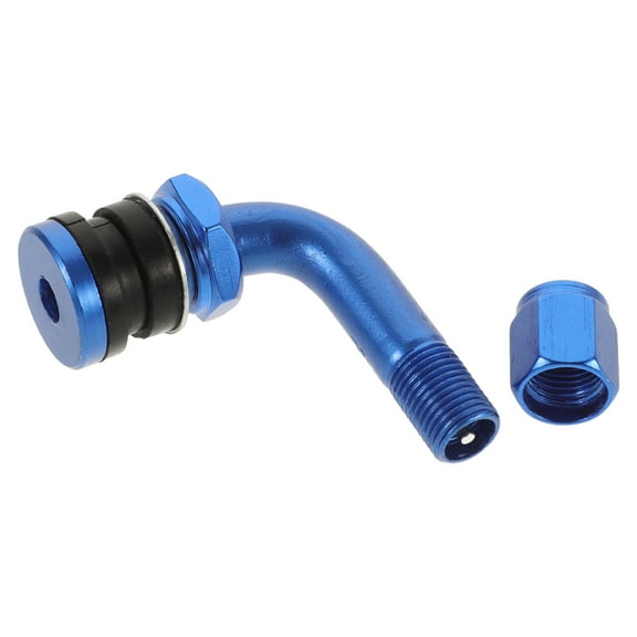FRCOLOR Valve Stem 90 Degree Angled Bolt in Valve Stems for Car Motorcycle Valve Stem for Motorcycle