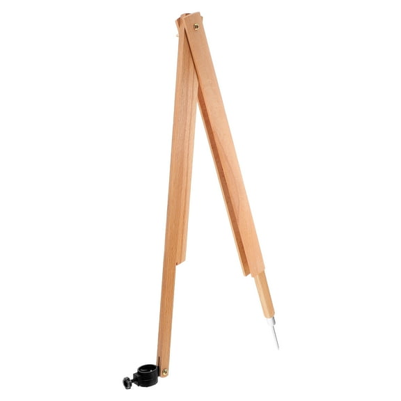 FRCOLOR Precision Drawing Compass for Math Geometry Teaching Tool Whiteboard Clip and Chalk Holder for Classroom Demonstrations and Student Use Beige