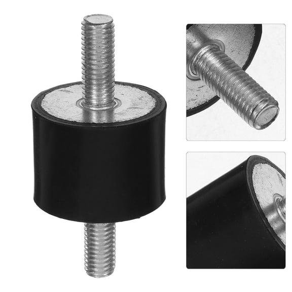 FRCOLOR Vibration Isolator Mounts for Equipment Shock Absorbers Made of Sturdy Rubber Black Pieces
