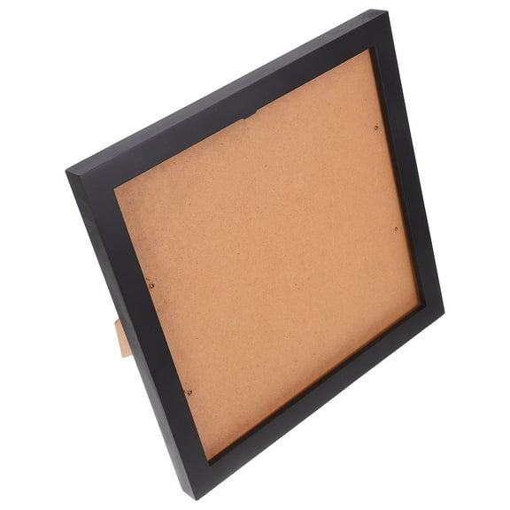 HAKIDZEL Square Vinyl Record Frame Black 1Set 11.20X11.20X0.79in For Home Decor