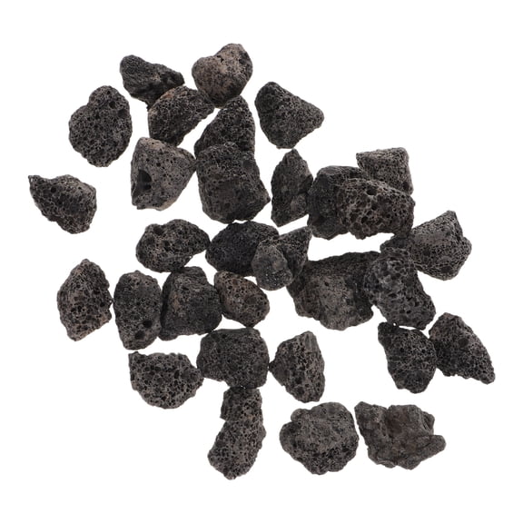 FRCOLOR  Volcanic Stone Aromatherapy Fire Humidifier Decorations Black