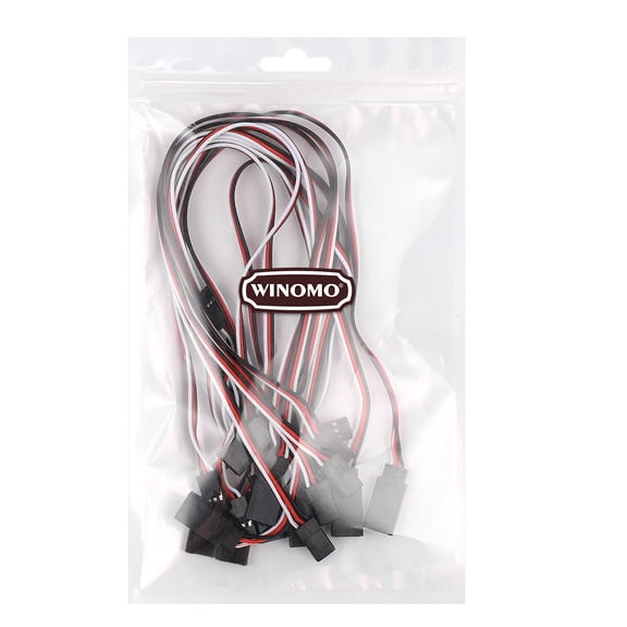 FRCOLOR WINOMO 10pcs 32cm Extension Cables with PVC Material for Car Use Assorted Color