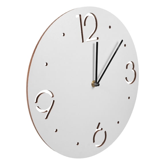 FRCOLOR Wall Clock 1Set Creative Design Acrylic Material Silent Movement For Home Decor And Furniture