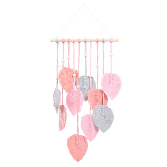 FRCOLOR Wall Hanging Tapestry Decor Weaving Leaf Tapestry Household Wall Pendant Decor