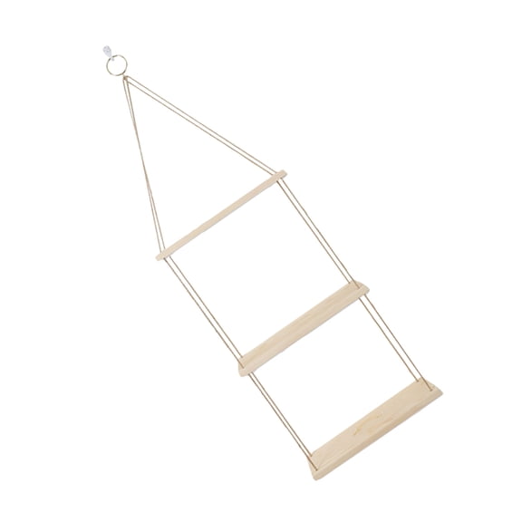 FRCOLOR Wall Storage Rack Hanging Shelves Indoor Decoration Shelf Beige