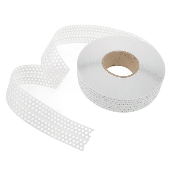 HAKIDZEL Home Outside Corner Tape Drywall Corner Tape White PVC 1 Roll 157X0.2X0.08In