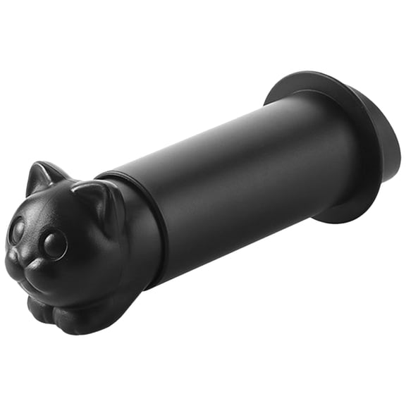 FRCOLOR Wall-mounted Toilet Paper Holder Hotel Cat Towel Animal Black