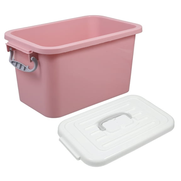 WASHWEPE Storage Box Pink 1Set 12.2X7.4X6.3In