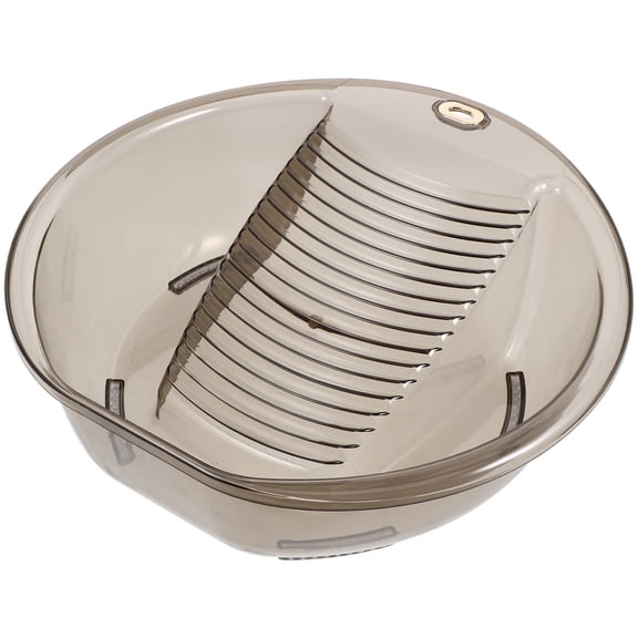 FRCOLOR Washboard Basin Hand Washing Clothes Washboard Washtub Integrated Washboard Washtub