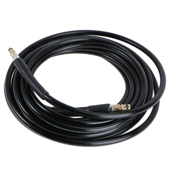 FRCOLOR Washing Machine Hose for Cold Water Application Made of Durable Rubber Black 8M