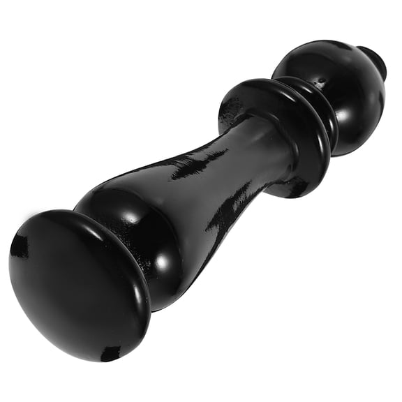 TAILTOSS Handmade Black Wood Stamper Handle for Crafts, Stamp Handle Set, Crafting Supply