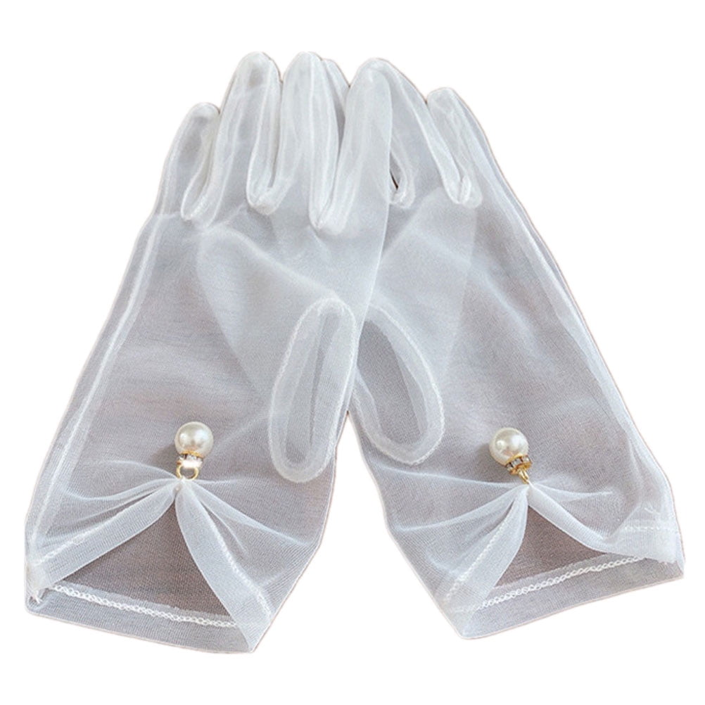FRCOLOR Wedding Gauze Gloves Bride Photographic Studio Wedding Dress