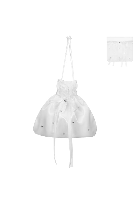 Wedding Bag Bride Bag Bride Purse Bridesmaid Purse Wedding Bride Pouch Money Bag Drawstring Party Favor Bag
