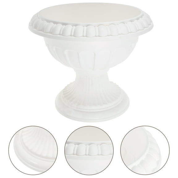 FRCOLOR Wedding Planter Front Porch Planter Garden Flower Pot Wedding Landscape Decor Plastic Planter