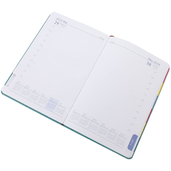WASHWEPE Portable Planner Notepad 1Set 8.3X5.7X0.8In