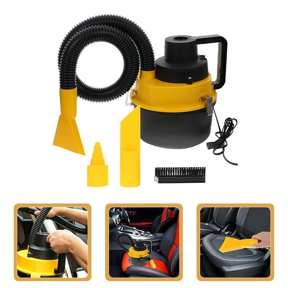 FRCOLOR Wet Dry Car Vacuum Cleaner High Power Handheld for Car Detailing Ideal for Auto Truck Vehicle Cleaning 1 Set Assorted Color