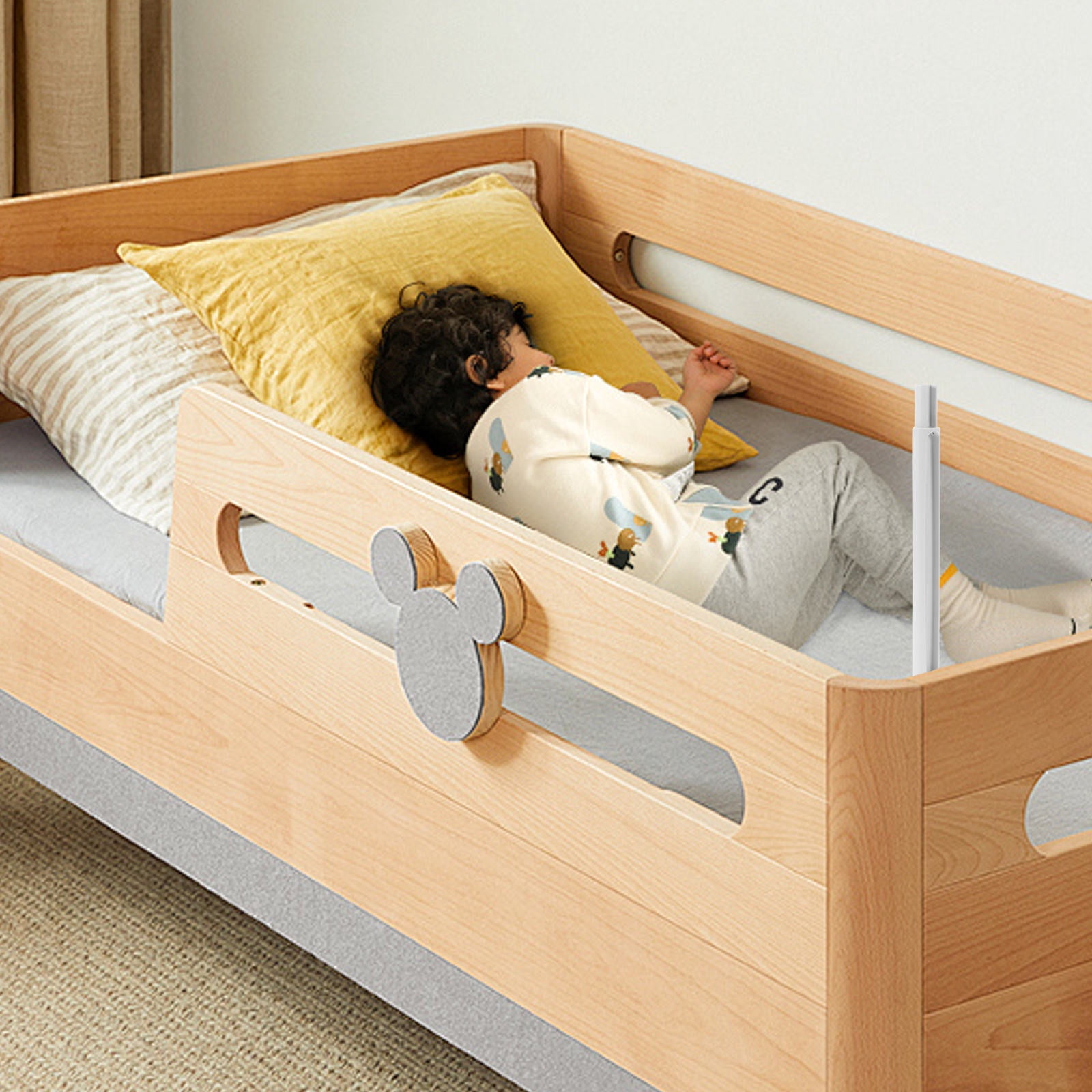 FRCOLOR White Baby Mobile Stand with Adjustable Arm for Crib Toy Decoration 20cm