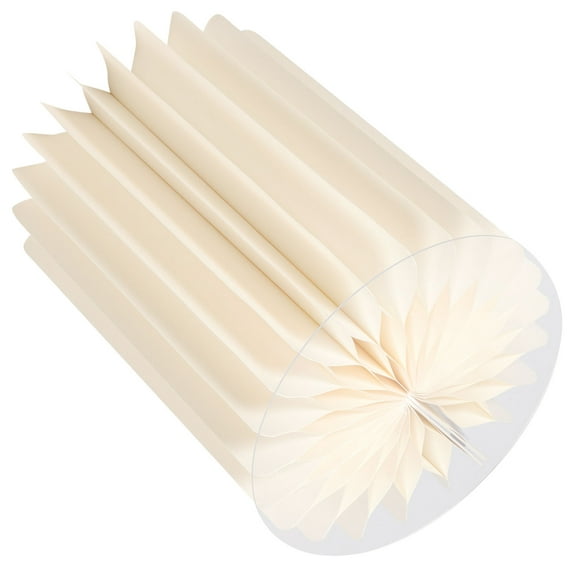 FRCOLOR White Paper Cylinder Table for Decoration Lightweight Folding Design with Lid Ideal for Wedding Party Events 1 Set