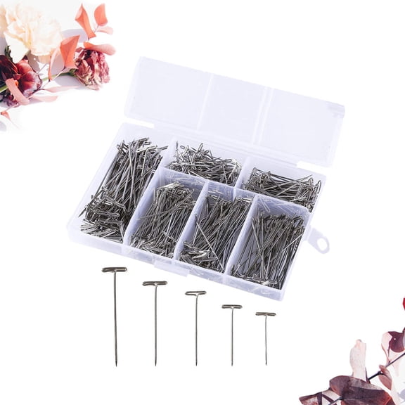 LABSERRON Wig Making T Shaped Needles 450Pcs 2.1In