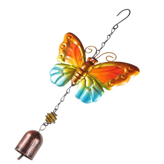 FRCOLOR Wind Chime Animal Theme Vintage Metal Wind Bell Hanging Decoration Pendant