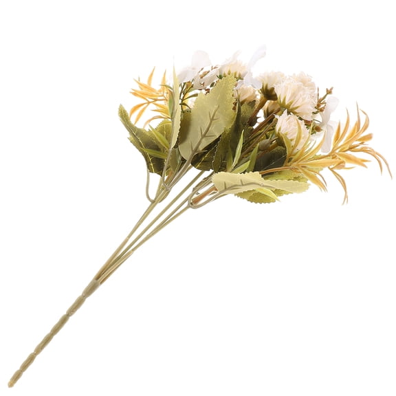 FRCOLOR  Fake Flowers for Decoration Artificial Plants Outdoors Bride Mother White