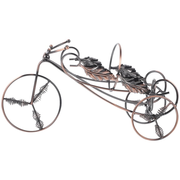 FRCOLOR  Wine Rack Small Cabinet Metal Trailer Shaped Holder Practical