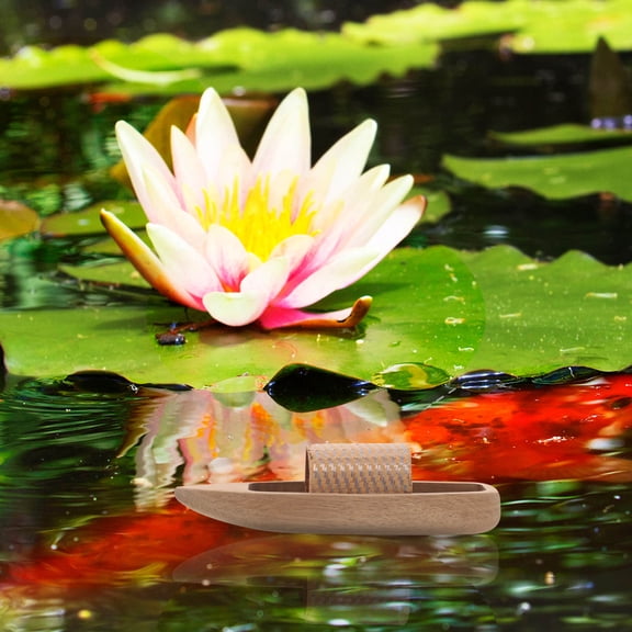 HAKIDZEL Boat Decorations Boat Model Wood Multi 2Pcs