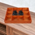 thumbnail image 1 of FRCOLOR Wooden Drawer Organizer 12 Cell Closet Cabinet Sock Underwear Storage Boxes for Bra Handkerchiefs Ties Belts, 1 of 8