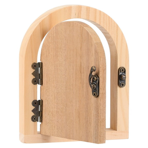 FRCOLOR Wooden Fairy Outlet Covers Fairy Door Decorative Outlet Covers Electrical Outlet Plate for Nursery Home Decors
