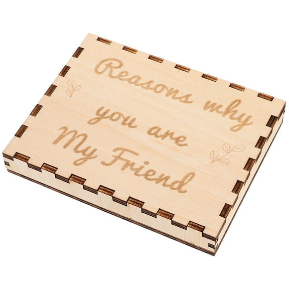 DECOMELODY Friendship Keepsake Box Rectangular 1 Set 5.50X4.32X0.79in