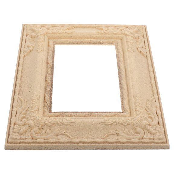 LABSERRON Wood Photo Display Frame Beige 1Pack 9.82X7.86X0.79in