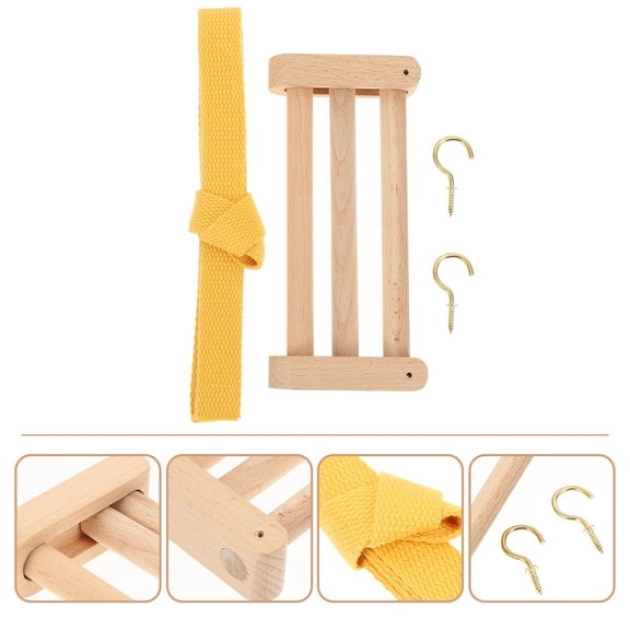 DECOMELODY Knitting Crafts Tool Yarn Storage Organizer Wood 1 Set 6.0X2.8in