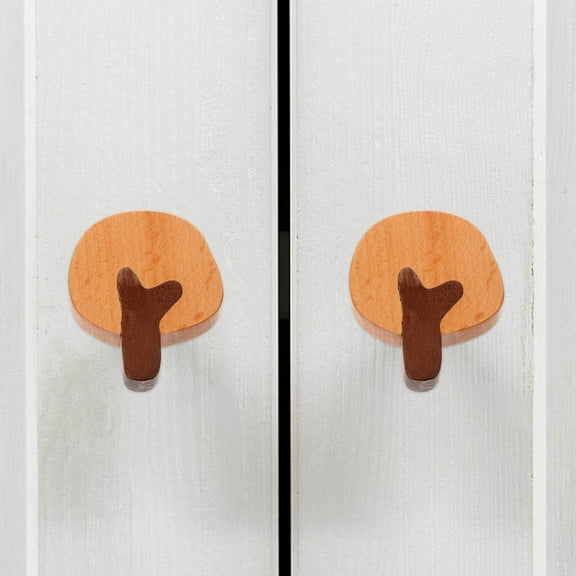 DECOMELODY Wall Hook Chocolate Minimalist Nordic Style 1Pack 2.16X1.77X1.18in