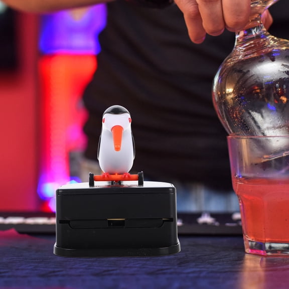 WRISTBIQUE Creative Design Toothpick Box Holder Plastic 1 Set 2.52X0.04X0.04In