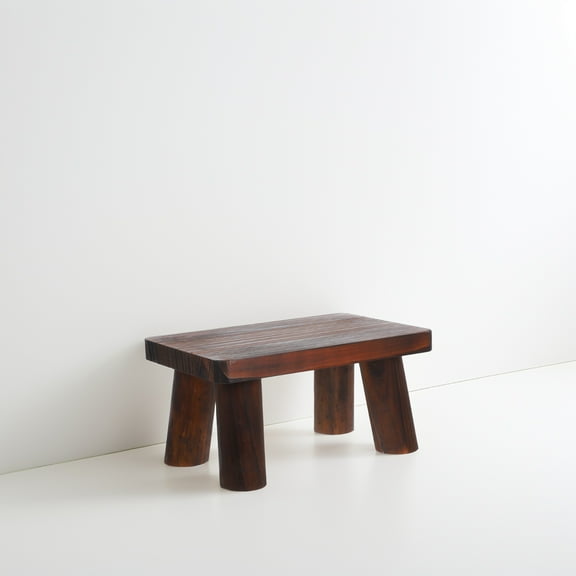 FRCOLOR Worgeous 1 Set Wooden Step Stool for Adults and Toddlers Portable Small Stool for Bathroom Kitchen Office Bedroom Garden Plant Stool