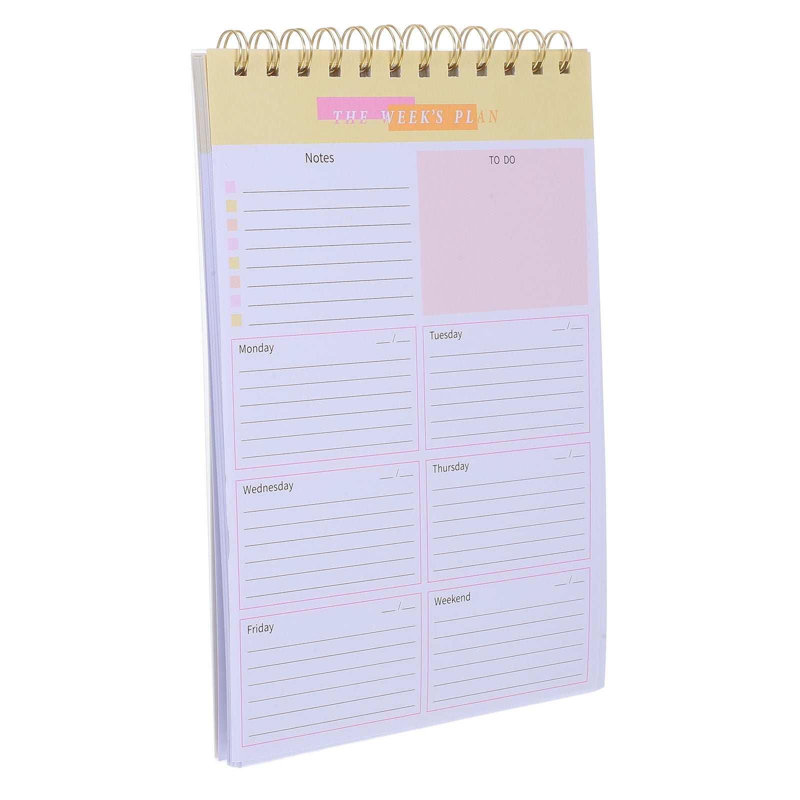 FRCOLOR Work Planner Do List Notepad Weekly Planning Pad Day Planner ...
