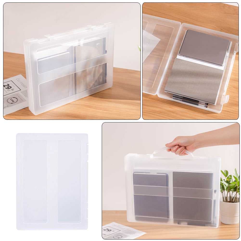 FRCOLOR Written Materials Organizer Paper Files Case Portable Box ...