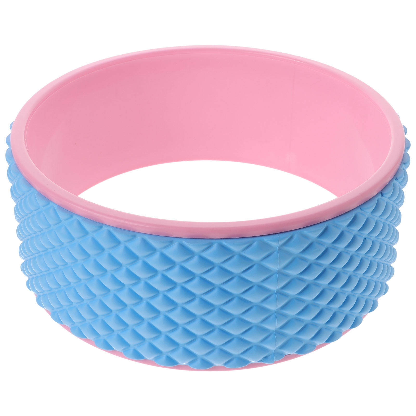 FRCOLOR Yoga wheel Set Multi Plastic for Training Use Lightweight Portable NonSlip Surface 7 inches